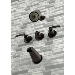 Hot Centurion Three-Handle Tub and Shower Faucet Tub & Shower Sets|Tub Faucets
