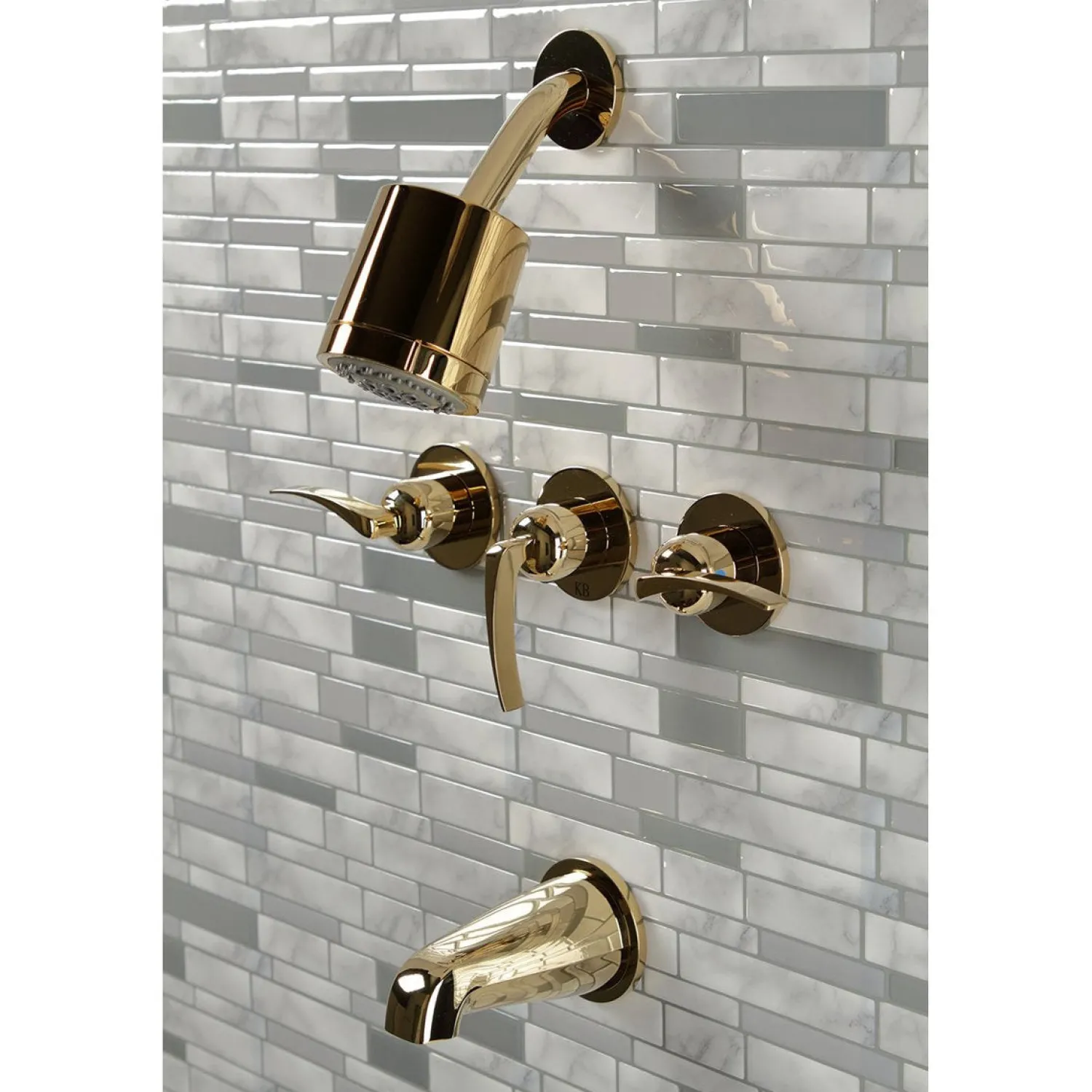 Hot Centurion Three-Handle Tub and Shower Faucet Tub & Shower Sets|Tub Faucets