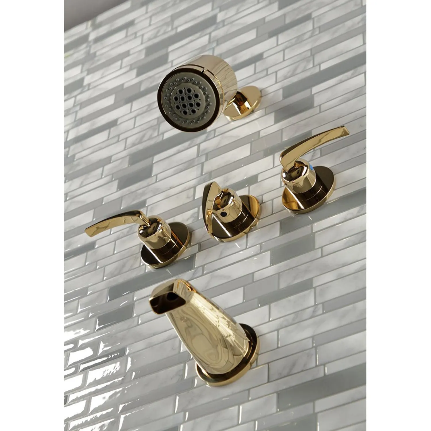 Hot Centurion Three-Handle Tub and Shower Faucet Tub & Shower Sets|Tub Faucets