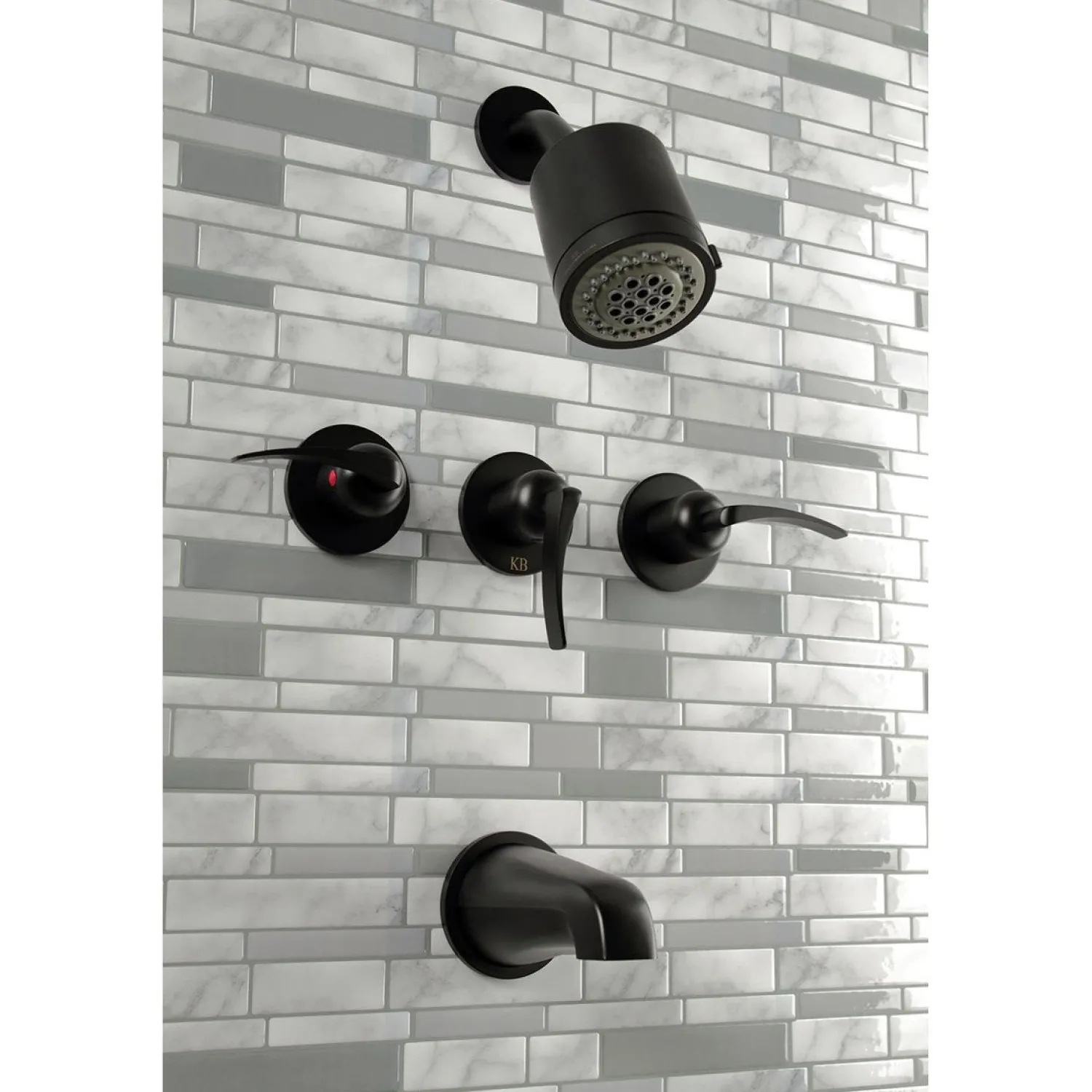 Hot Centurion Three-Handle Tub and Shower Faucet Tub & Shower Sets|Tub Faucets