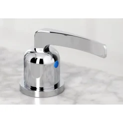 Centurion Widespread Bathroom Faucet with Brass Pop-Up 8