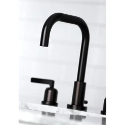 Centurion Widespread Bathroom Faucet with Brass Pop-Up 8