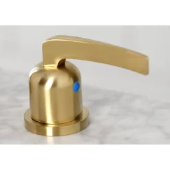 Centurion Widespread Bathroom Faucet with Brass Pop-Up 8