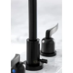 Centurion Widespread Bathroom Faucet with Brass Pop-Up 8