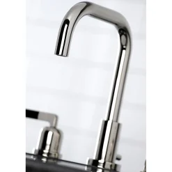 Centurion Widespread Bathroom Faucet with Brass Pop-Up 8