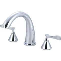 Hot Century Two Handle Roman Tub Filler Tub Faucets