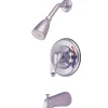 Clearance Chatham Single Handle Polished Chrome Tub and Shower Faucet Tub & Shower Sets