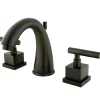 Sale Claremont Two Handle 8" to 16" Widespread Lavatory Faucet with Brass Pop-up 8" Widespread