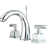 Sale Claremont Two Handle 8" to 16" Widespread Lavatory Faucet with Brass Pop-up in Polished Chrome 8" Widespread