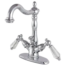 Online Classic 4" Centerset Lavatory Faucet with Brass Pop-up Single Hole|4" Center Set