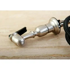 New Classic Gourmetier Made to Match Kitchen Faucet Sprayer with Hose Replacement Side Sprays
