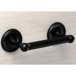 Outlet Classic Toilet Paper Holder in Matte Black Toilet Paper Holders