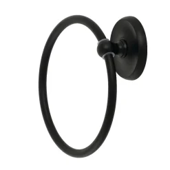New Classic Towel Ring in Matte Black Towel Rings