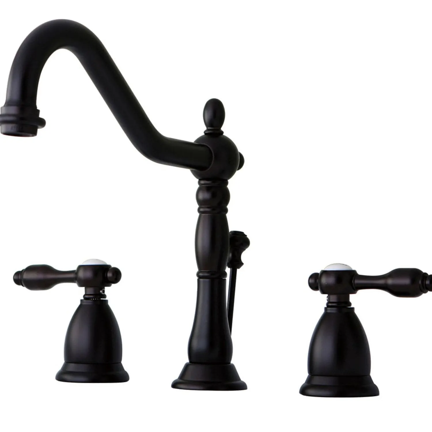 Sale Classic Tudor Widespread Lavatory Faucet with Brass Pop-up 8" Widespread