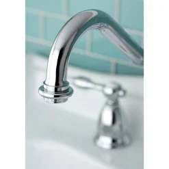Sale Classic Tudor Widespread Lavatory Faucet with Brass Pop-up 8