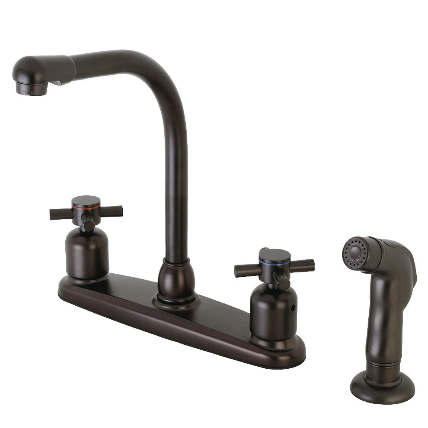 Online Concord Centerset 4-Hole Kitchen Faucet Faucets With Side Spray