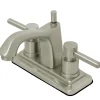Sale Concord 4" Centerset Lavatory Faucet with Two Handle and Brass Pop-up 4" Center Set