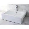 Sale Concord China Vessel Bathroom Sink with Overflow Hole Wall Mount Sinks