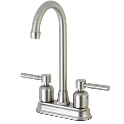 Online Concord Deck Mount 4" Centerset High-Arch Spout Bar Faucet Bar Faucets