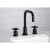 Online Concord Deck Mount Widespread Bathroom Faucet with Brass Pop-Up 8" Widespread