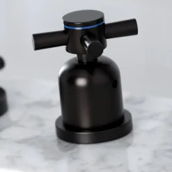 Online Concord Deck Mount Widespread Bathroom Faucet with Brass Pop-Up 8