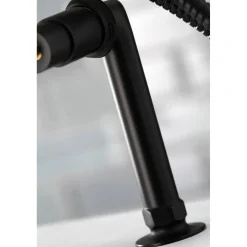 Hot Concord Deck Mount 2-Hole Tub Filler with Hand Shower Tub & Shower Sets|Tub Faucets