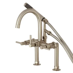 Hot Concord Deck Mount Tub Filler with Hand Shower Tub & Shower Sets|Tub Faucets