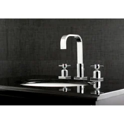 Discount Concord Fauceture Deck Mount 8-Inch Widespread Bathroom Faucet 8