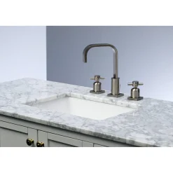 Discount Concord Fauceture Deck Mount 8-Inch Widespread Bathroom Faucet 8