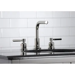 Online Concord Fauceture 8-Inch Widespread Deck Mount Bathroom Faucet 8" Widespread