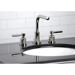 Online Concord Fauceture 8-Inch Widespread Deck Mount Bathroom Faucet 8