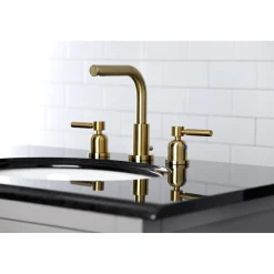 Online Concord Fauceture 8-Inch Widespread Deck Mount Bathroom Faucet 8