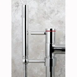 Concord Floor Mount Freestanding Tub Filler with Hand Shower Free Standing Tub Fillers|Tub Faucets