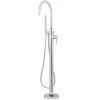 Best Concord Floor Mount Tub Filler with Hand Shower Free Standing Tub Fillers|Tub Faucets