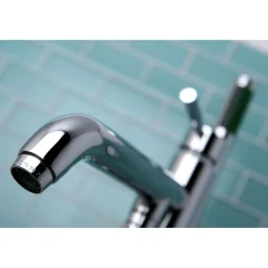 Online Concord Floor Mount Tub Filler with Hand Shower Free Standing Tub Fillers|Tub Faucets