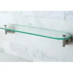 Best Concord Glass Shelf in Satin Nickel Shelves