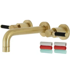 Outlet Concord 2-Handle Wall Mount Bathroom Faucet Wall Mount