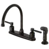 Outlet Concord 4-Hole Centerset Kitchen Faucet Faucets With Side Spray