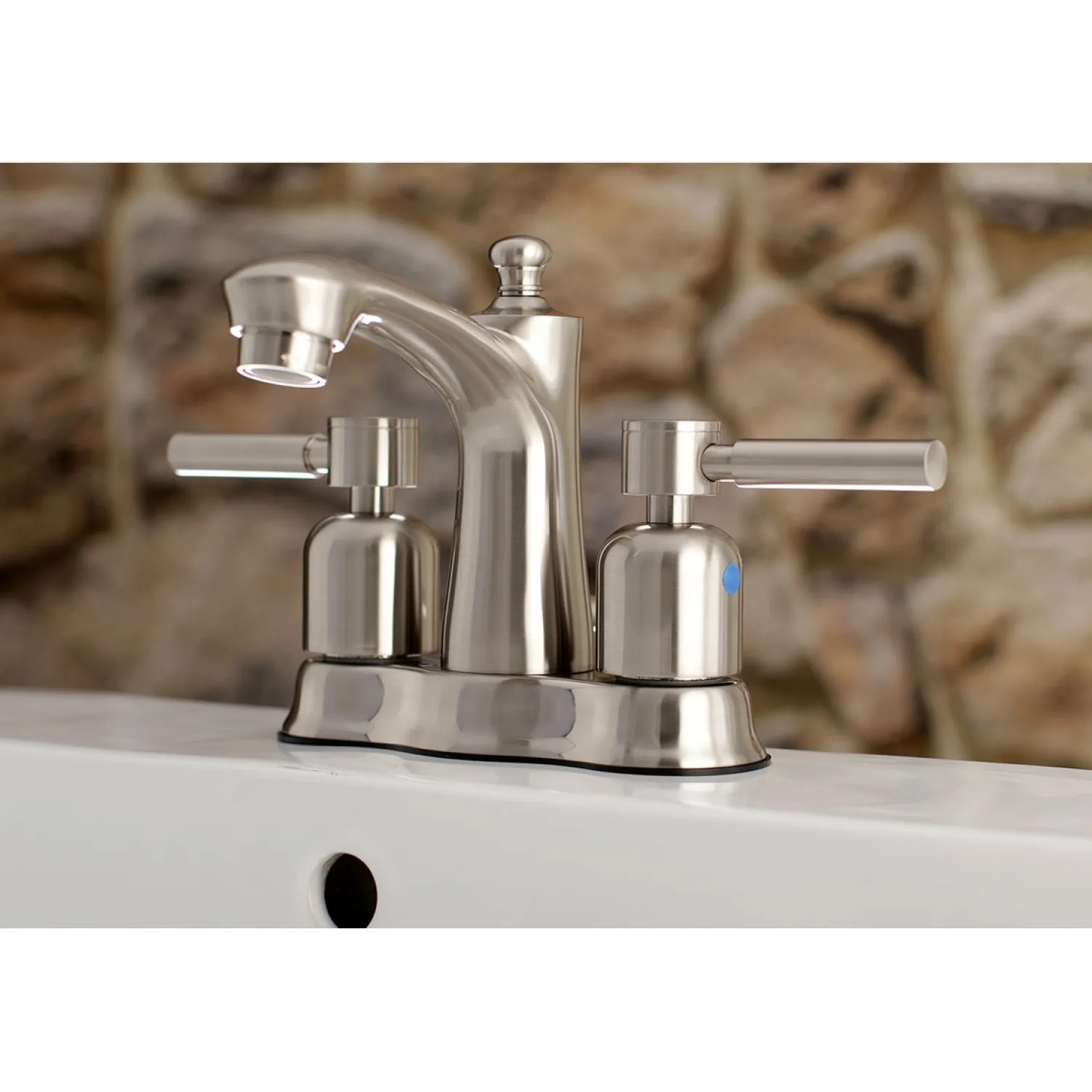 Concord 3-Hole Deck Mount 4-Inch Centerset Bathroom Faucet 4" Center Set
