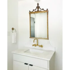 New Concord 8-Inch Adjustable Center 2-Hole Wall Mount Kitchen Faucet Wall Mounted Kitchen Faucets