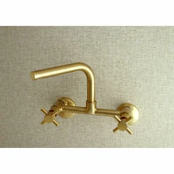 Clearance Concord 8-Inch Adjustable Center Wall Mount Kitchen Faucet Wall Mounted Kitchen Faucets