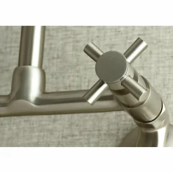 Clearance Concord 8-Inch Adjustable Center Wall Mount Kitchen Faucet Wall Mounted Kitchen Faucets
