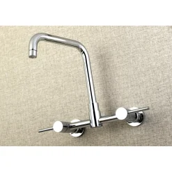 Concord 8-Inch Centerset Wall Mount Kitchen Faucet Wall Mounted Kitchen Faucets