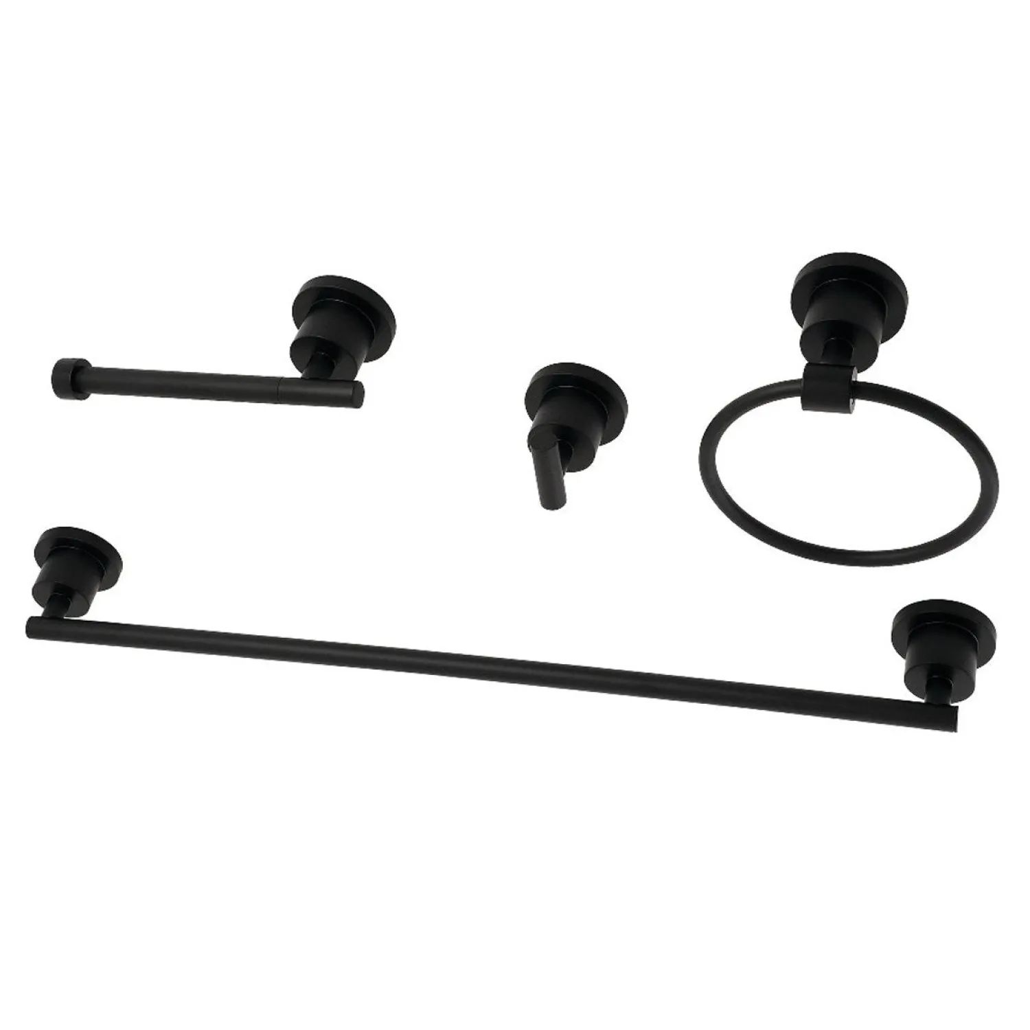Hot Concord 4-Piece Bathroom Accessory Set Accessory Packages