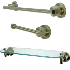 Concord 3-Piece 18" Bathroom Accessories Set Accessory Packages