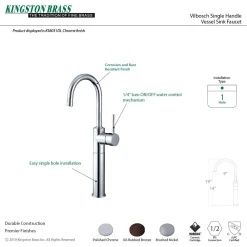 Best Concord Single-Handle Vessel Sink Faucet Vessel Faucets