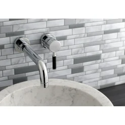 Outlet Concord Single-Handle Wall Mount Bathroom Faucet Wall Mount