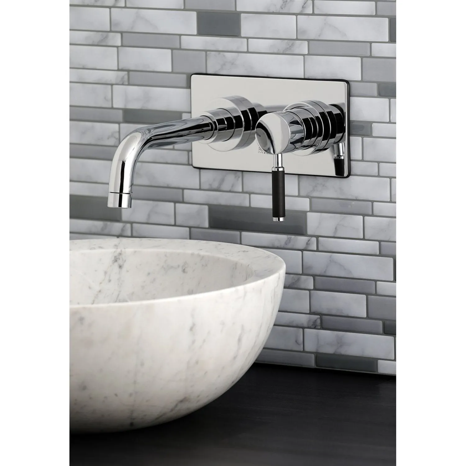 Outlet Concord Single-Handle Wall Mount Bathroom Faucet Wall Mount