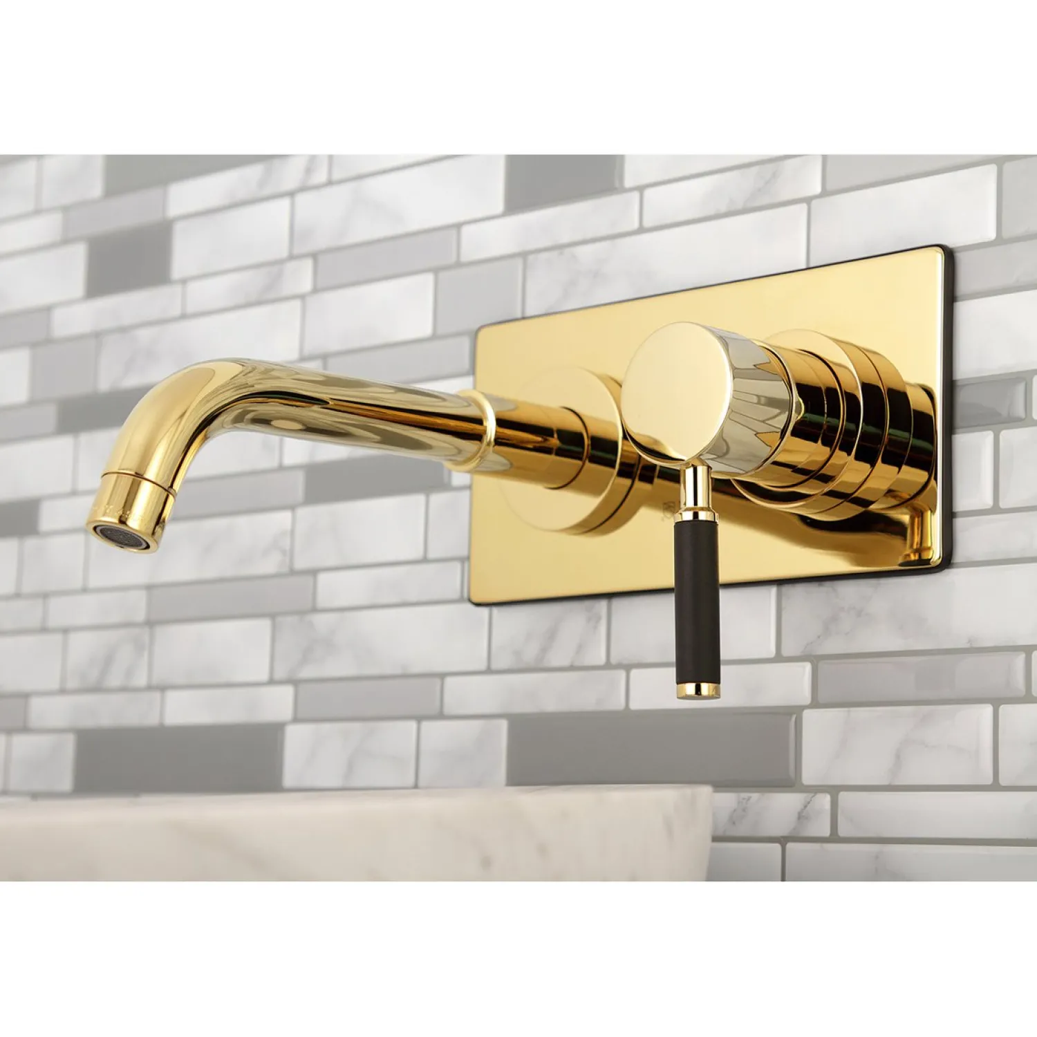 Outlet Concord Single-Handle Wall Mount Bathroom Faucet Wall Mount