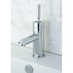 Concord Single Handle Lavatory Faucet with Cover Plate 4" Center Set